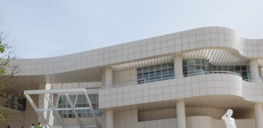 Entrada del Museo Getty