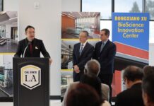 Cal State LA inaugura Centro de Innovación en Biociencias Rongxiang Xu