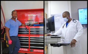 Mecánico de automóviles logra el sueño de convertirse en médico a los 51 años