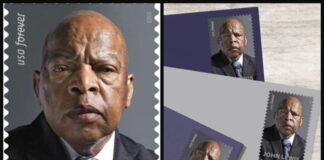 USPS inmortaliza al fallecido congresista John Lewis con un sello postal