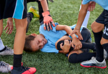 Cómo saber si la lesión deportiva de un niño es grave