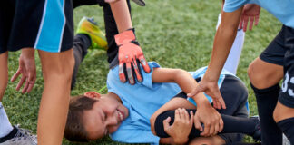 Cómo saber si la lesión deportiva de un niño es grave