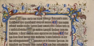 Arte en manuscritos explorando el diseño gráfico en la Edad Media