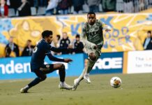 LAFC y Philadelphia Union empatan en medio de la tormenta tropical Ophelia