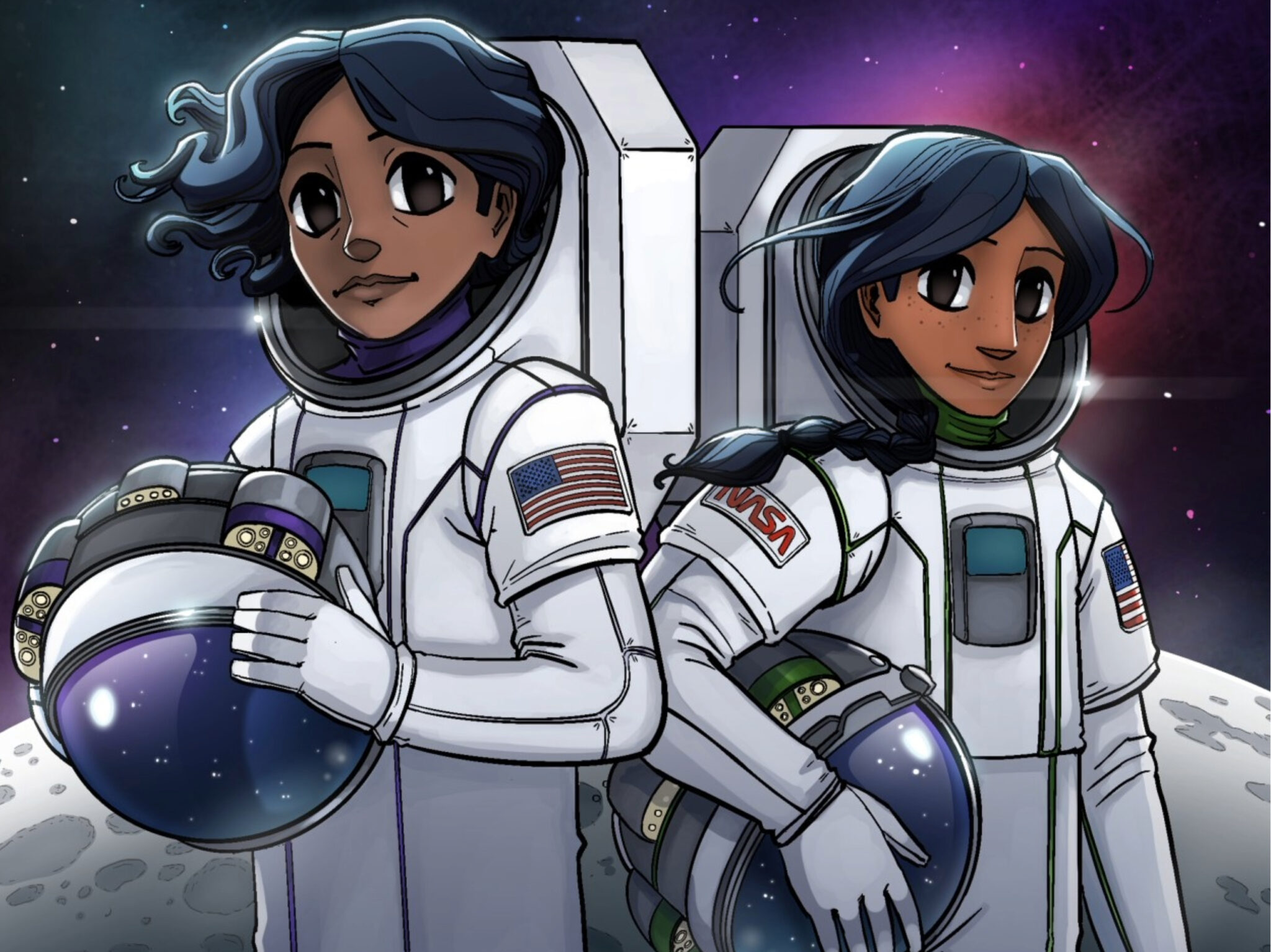 NASA: aventuras de Callie Rodríguez, la astronauta ficticia