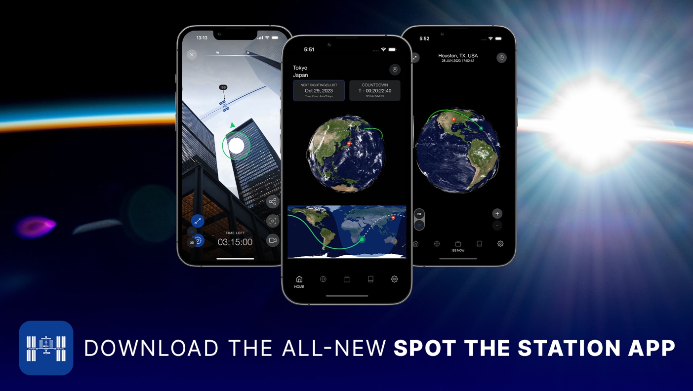 Sigue la Estación Espacial Internacional con la nueva aplicación de la NASA