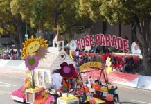 Un vistazo a las carrozas que participarán en el Desfile de las Rosas 2024