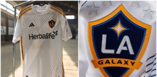 LA Galaxy estrena su nuevo uniforme para la temporada 2024 de la MLS