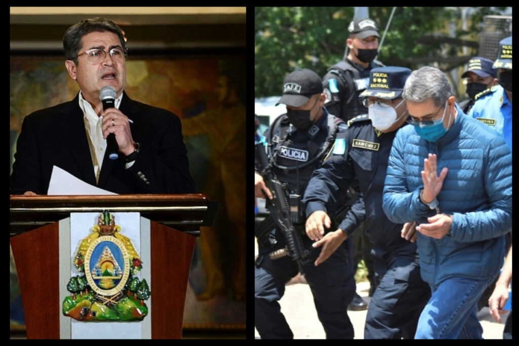 Condenan por narcotráfico al expresidente de Honduras, Juan Orlando Hernández