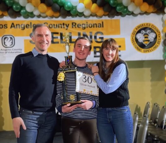 Oliver Halkett gana el Concurso de Ortografía del Condado de Los Ángeles 2025 por segundo año