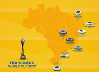 Brasil revela las ciudades sede de la Copa Mundial Femenina de la FIFA 2027