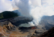 El volcán Poás un laboratorio natural en Costa Rica que podría explicar la vida en Marte