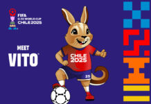 Vito la vizcacha da la bienvenida al mundo en el Mundial Sub-20 de la FIFA Chile 2025