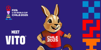 Vito la vizcacha da la bienvenida al mundo en el Mundial Sub-20 de la FIFA Chile 2025