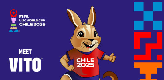 Vito la vizcacha da la bienvenida al mundo en el Mundial Sub-20 de la FIFA Chile 2025
