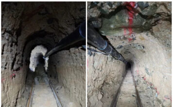 escubren túnel de narcotráfico de alta tecnología entre Tijuana y San Diego