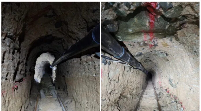 escubren túnel de narcotráfico de alta tecnología entre Tijuana y San Diego
