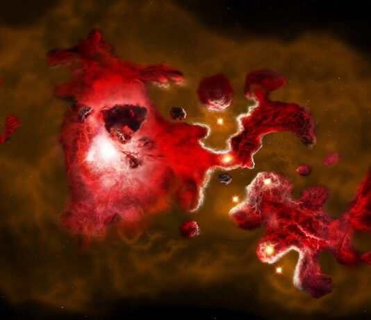 ALMA capta cómo nacieron las primeras galaxias hace 12 mil millones de años