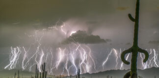 El rayo más largo del mundo recorrió 829 km sobre Estados Unidos