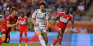 Son Heung-Min debuta en la MLS y salva a LAFC con empate 2-2 ante Chicago Fire