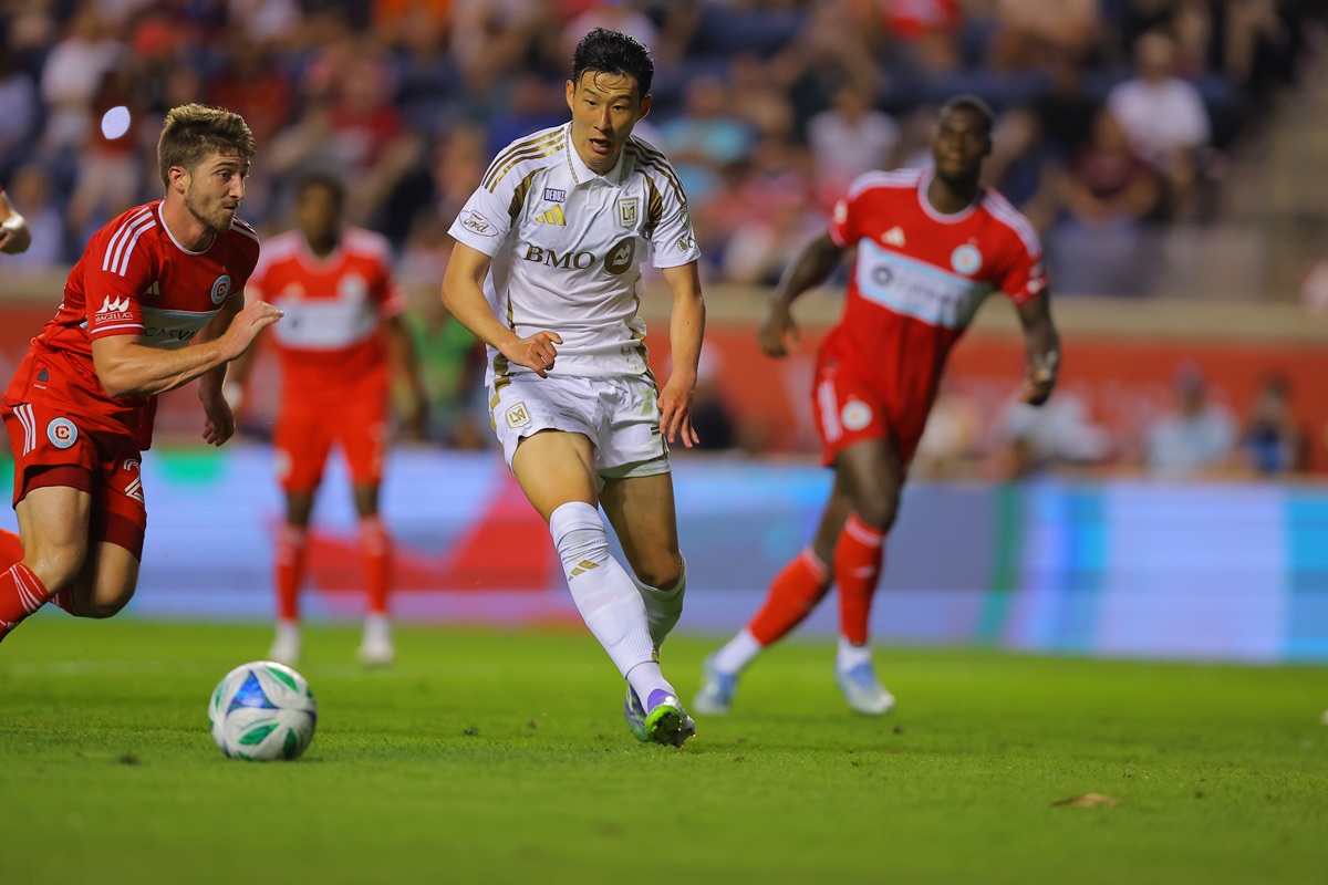 Son Heung-Min debuta en la MLS y salva a LAFC con empate 2-2 ante Chicago Fire 2 Son Heung-Min debuta en la MLS y salva a LAFC con empate 2-2 ante Chicago Fire