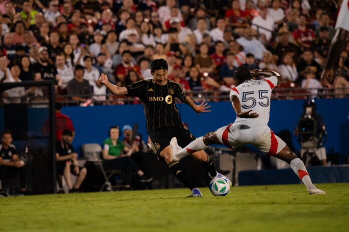 Son Heung-Min marca su primer gol con LAFC en empate 1-1 ante FC Dallas