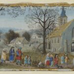 Así se viajaba en la Edad Media el Getty explora el arte del movimiento medieval