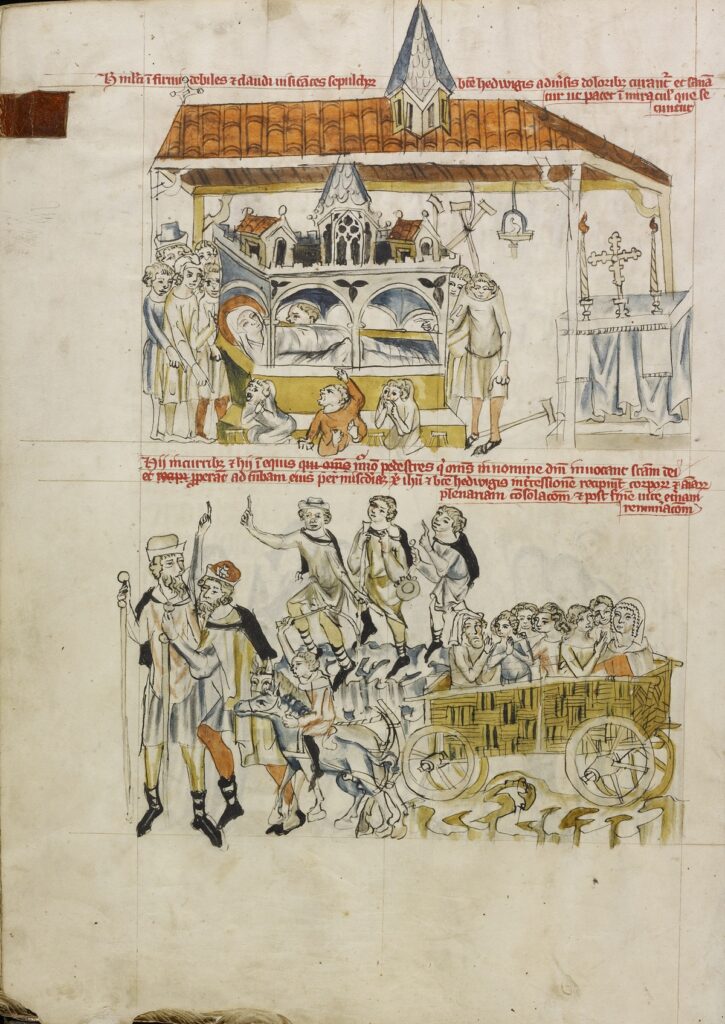 Así se viajaba en la Edad Media el Getty explora el arte del movimiento medieval
