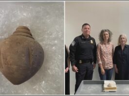 CBP dona misterioso objeto bizantino al Museo Sam Noble de Oklahoma
