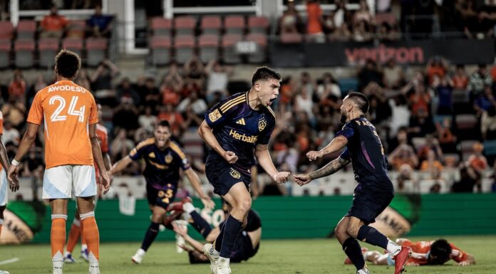 LA Galaxy rescata valioso empate 1-1 ante Houston Dynamo en tiempo extra