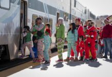 La magia del ferrocarril navideño: El expreso festivo de Metrolink regresa al sur de California