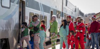 La magia del ferrocarril navideño: El expreso festivo de Metrolink regresa al sur de California