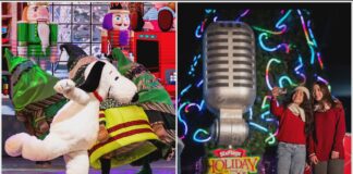 Magia navideña épica Knott’s Merry Farm y Magic Mountain iluminan el invierno con millones de luces