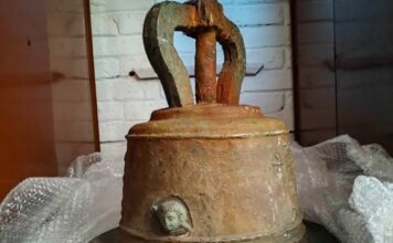 México recupera campana del siglo XIX robada en Tlaxcala y la restituye a su comunidad