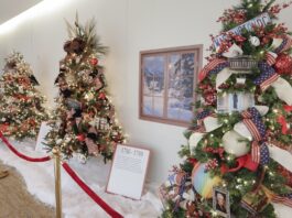 Un paseo navideño por 250 años de historia estadounidense en la Biblioteca Presidencial Ronald Reagan