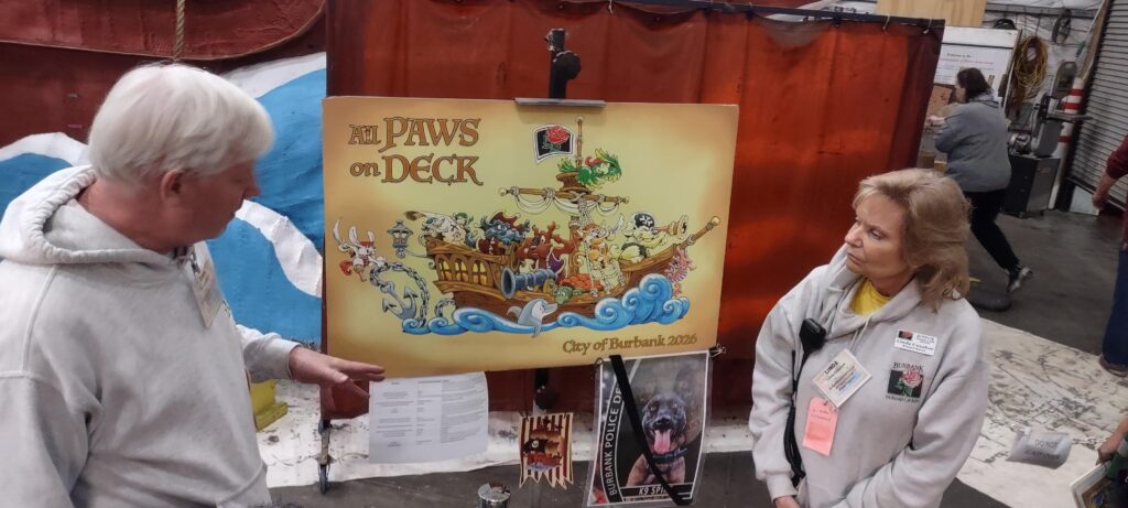 «All Paws on Deck» Burbank honra a los animales y a un héroe canino en el Desfile de las Rosas 2026