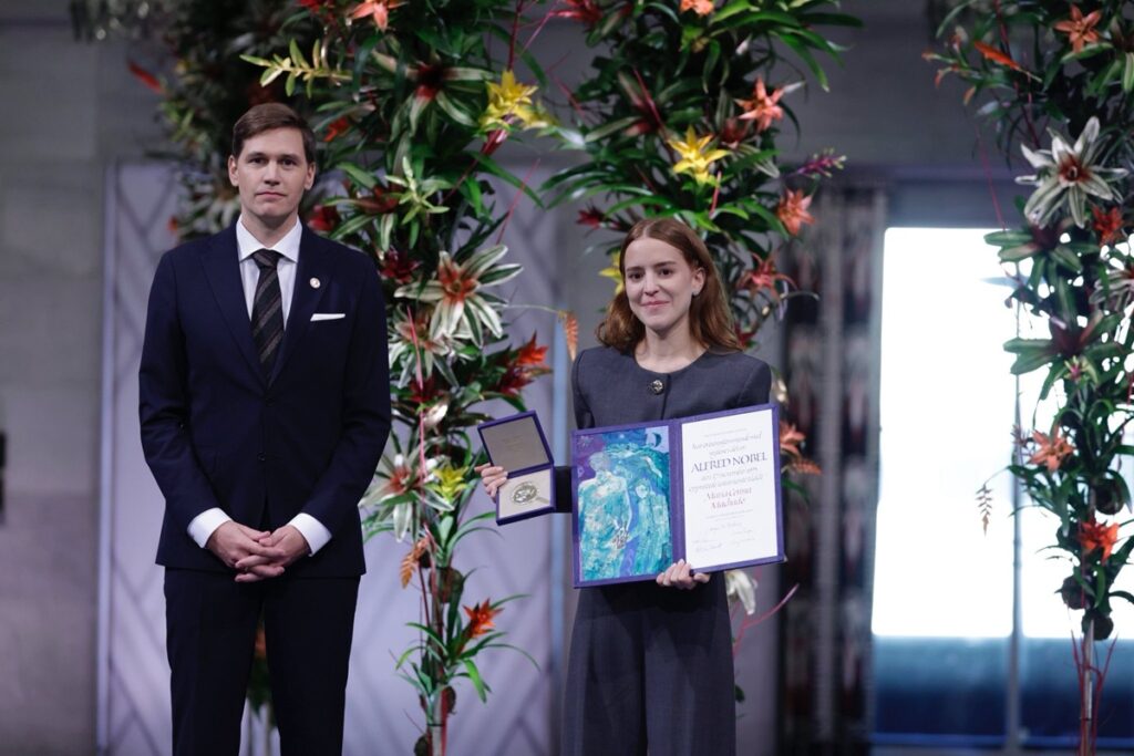 El Premio Nobel de la Paz reconoce la lucha democrática de María Corina Machado