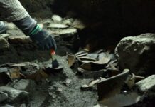 Hallazgo arqueológico en la CDMX revela entierros mexicas y vestigios de una vivienda prehispánica Hallazgo arqueológico en la CDMX revela entierros mexicas y vestigios de una vivienda prehispánica 2