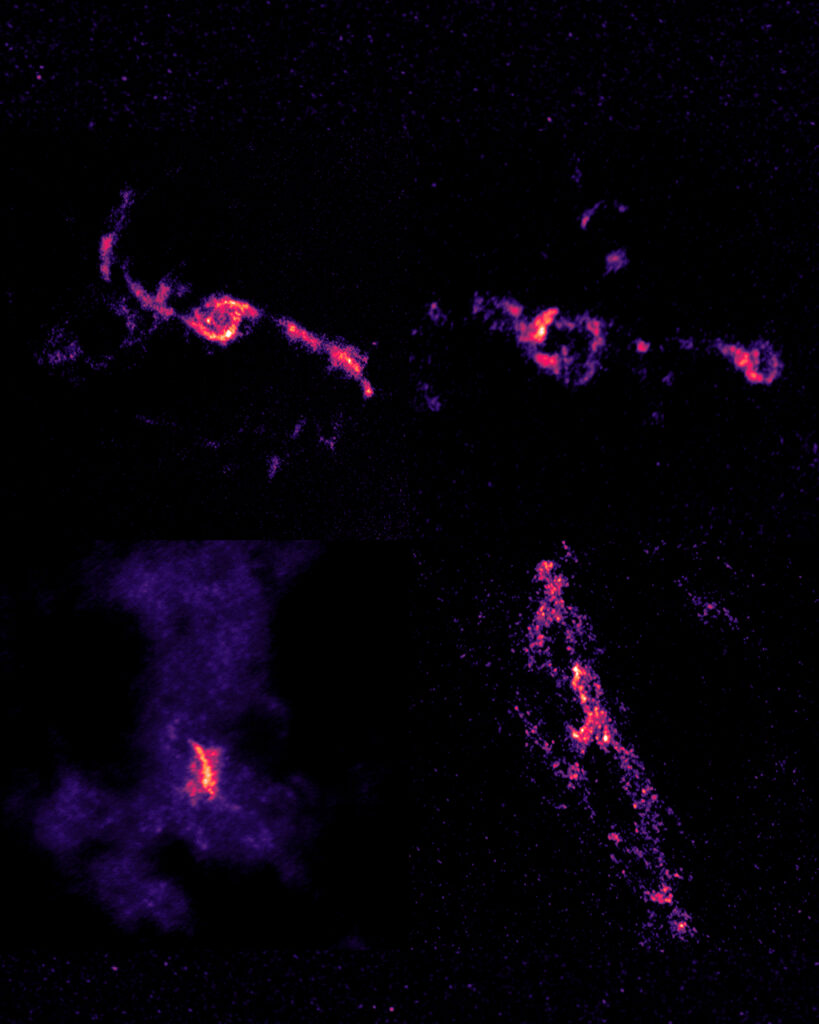 Los agujeros negros también son selectivos ALMA revela que no siempre se alimentan durante fusiones galácticas
