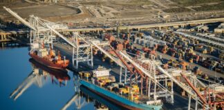 Volumen de carga importada en Estados Unidos sigue a la baja pese a ventas récord, según la NFR