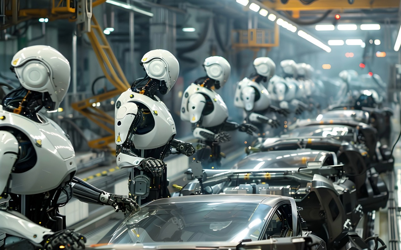 Humanoides con IA del laboratorio a la producción industrial Humanoides con IA del laboratorio a la producción industrial