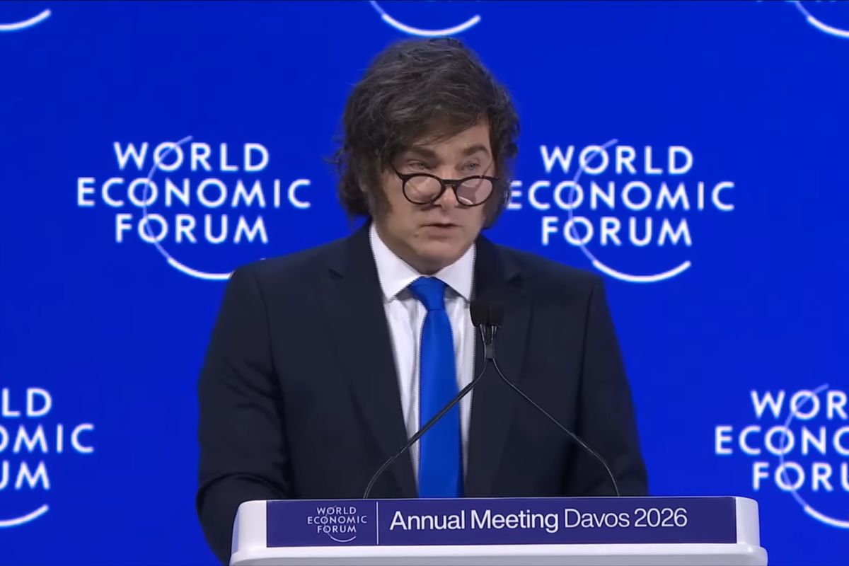 Milei defiende el capitalismo y critica el socialismo en Davos 2026 Milei defiende el capitalismo y critica el socialismo en Davos 2026