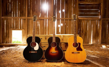 Gibson conmemora un siglo de guitarras flat-top con tres nuevos modelos Gibson conmemora un siglo de guitarras flat-top con tres nuevos modelos