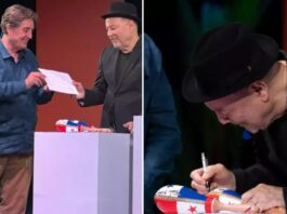 Rubén Blades entrega legado histórico al Instituto Cervantes Rubén Blades entrega legado histórico al Instituto Cervantes