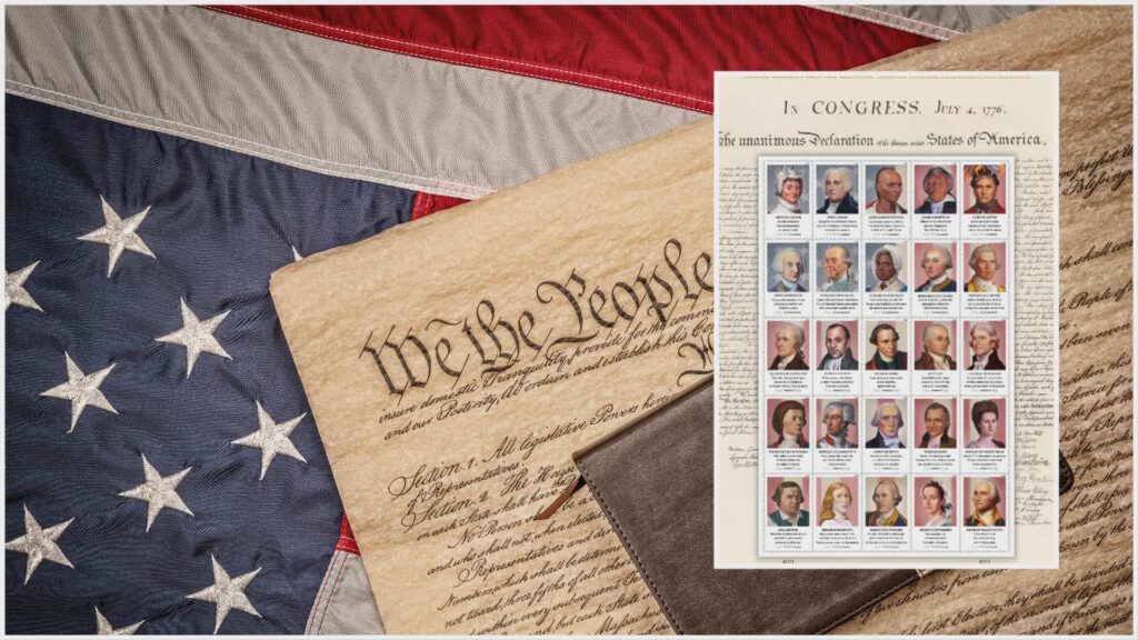USPS homenajea a 25 figuras clave de la Revolución Americana