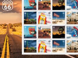 USPS revive la historia de la Ruta 66 con colección especial de estampillas USPS revive la historia de la Ruta 66 con colección especial de estampillas