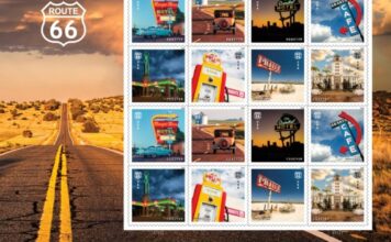 USPS revive la historia de la Ruta 66 con colección especial de estampillas USPS revive la historia de la Ruta 66 con colección especial de estampillas