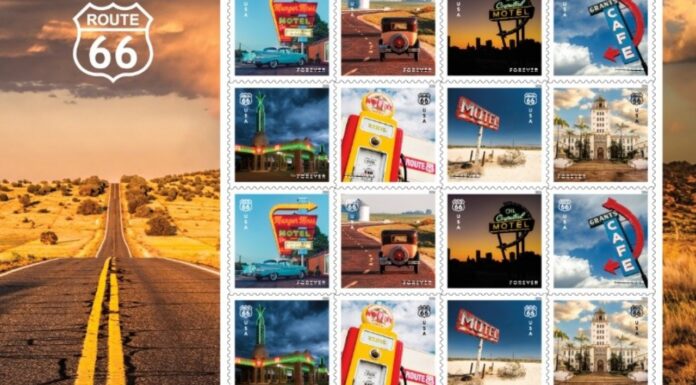 USPS revive la historia de la Ruta 66 con colección especial de estampillas USPS revive la historia de la Ruta 66 con colección especial de estampillas
