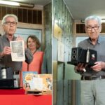 José Sacristán deposita en la Caja de las Letras los recuerdos que marcaron su vida y carrera
