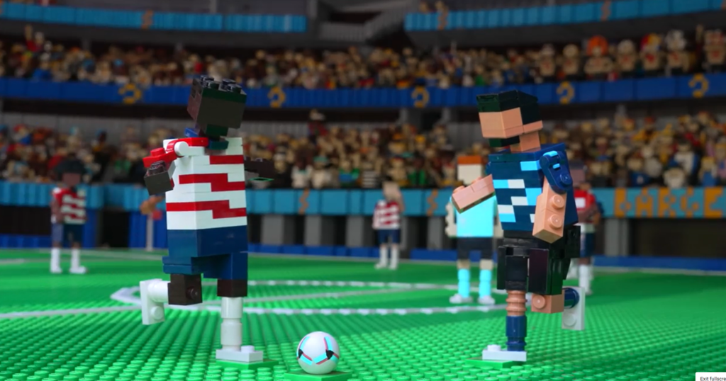 LEGOLAND California transforma su estadio LEGO con temática de fútbol 1